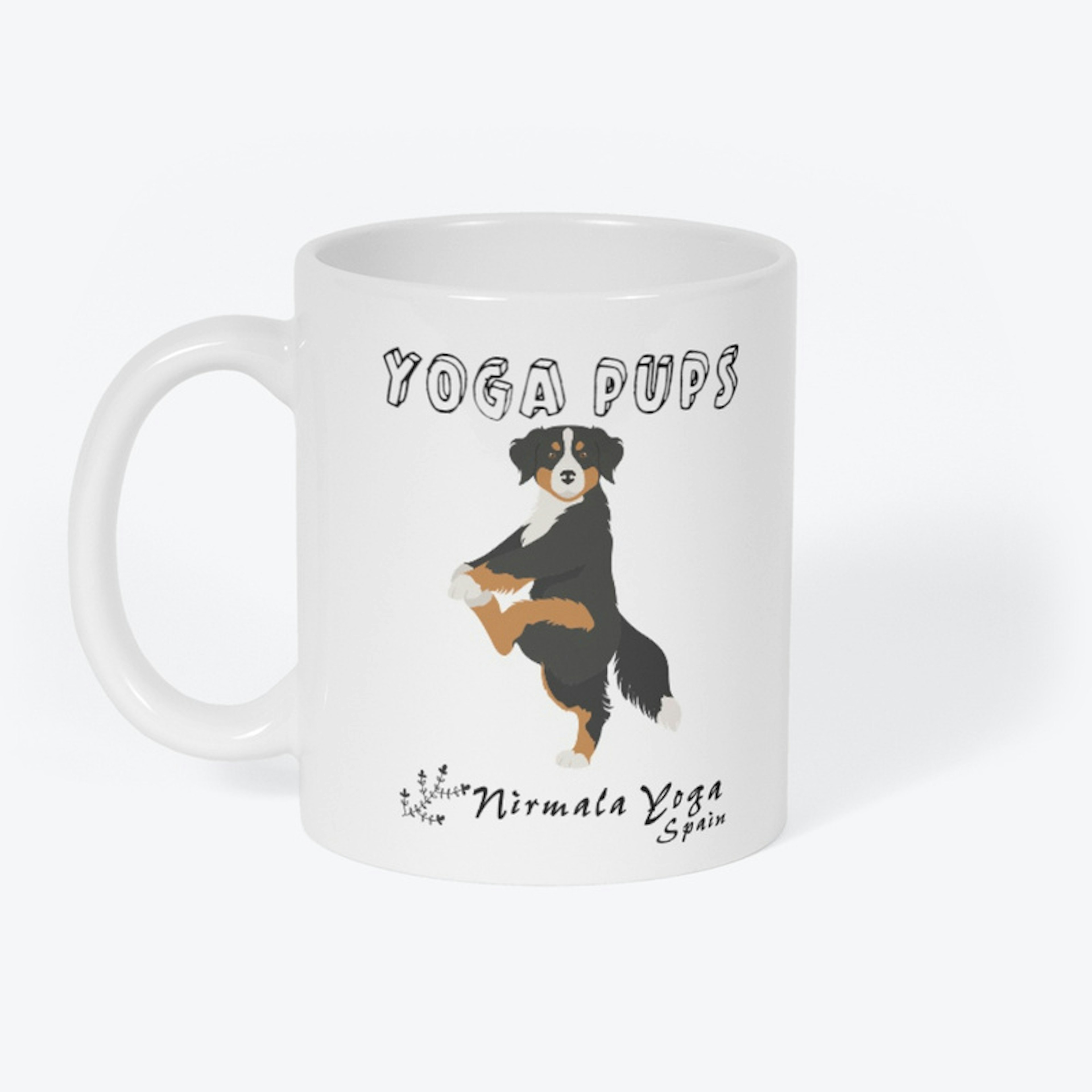 Bernese "Yoga Pups" Mug